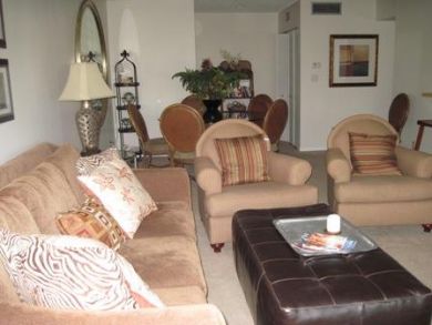 Open plan living space